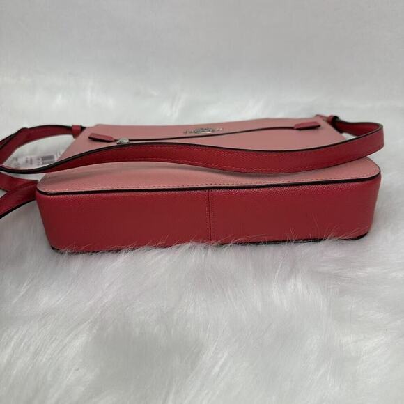 Coach Gallery File Bag Colorblock Crossbody Light Blush Multi Leather 91149 NWT - Picture 12 of 12